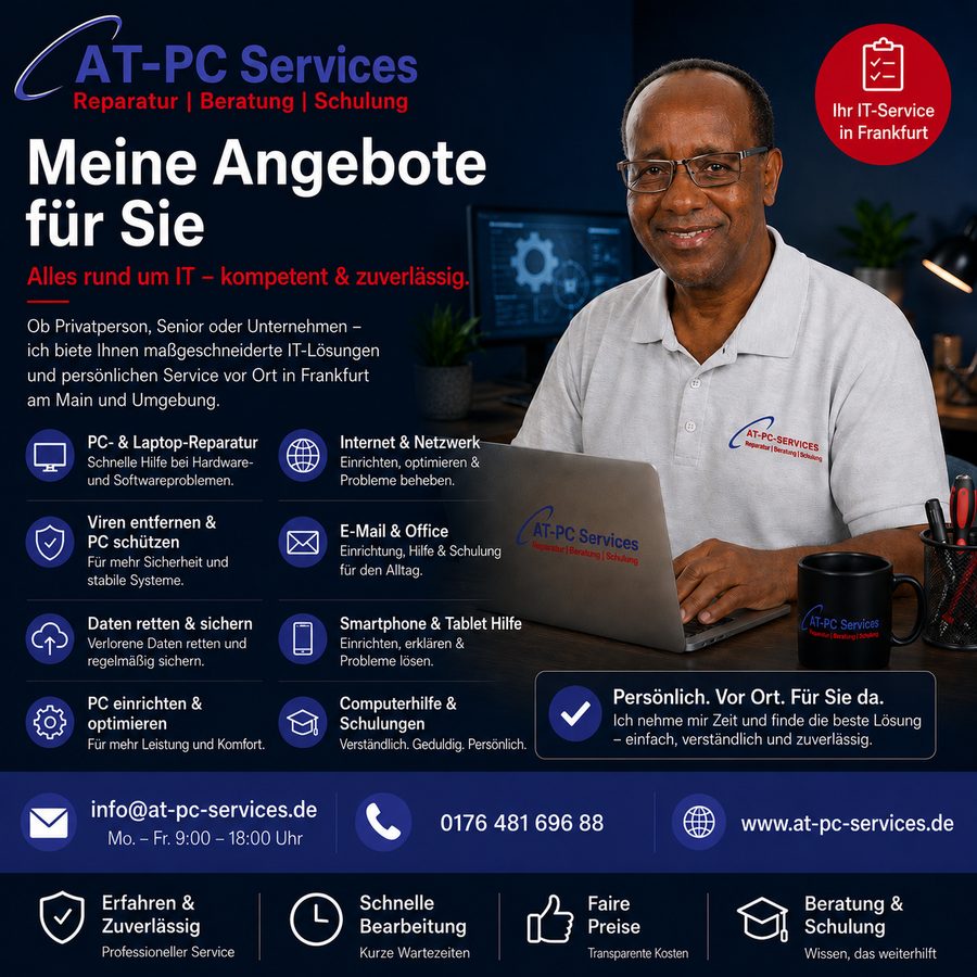Hardware-Angebote von AT-PC-Services in Frankfurt am Main
