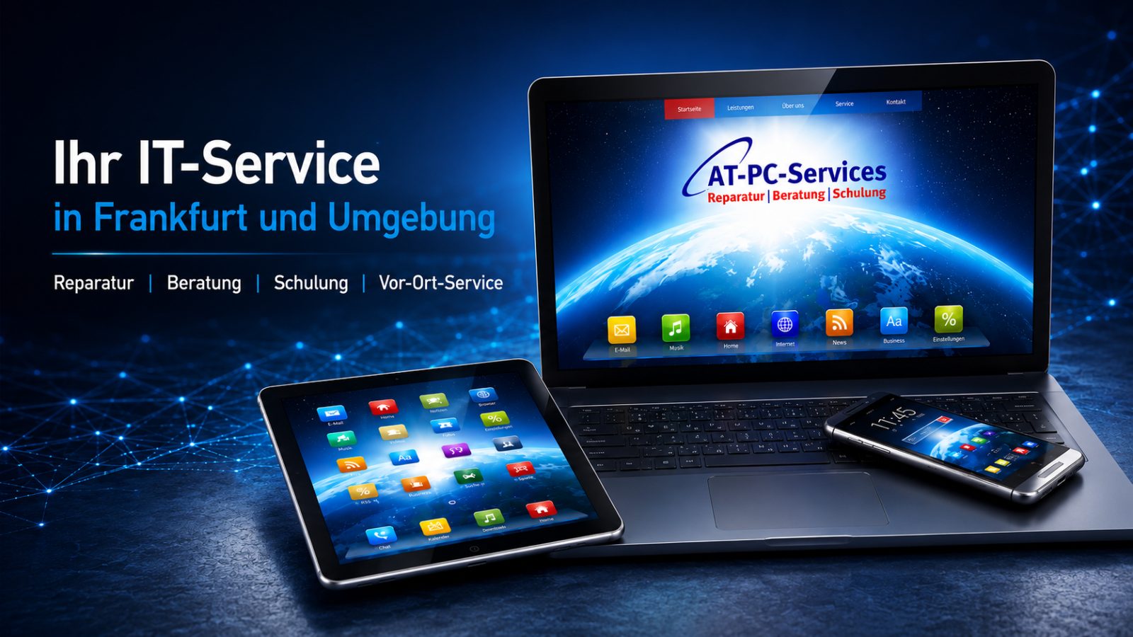 PC Service Frankfurt – Computerhilfe und IT-Service von AT-PC-Services
